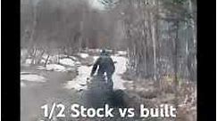 Built atv vs stock #shorts
