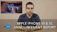 Apple iPhone 5s & 5c release date, price and features