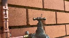 Garden tap washer replacement. #plumber #plumberlife #serviceplumber #theplumberguy