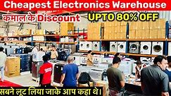 Sale!!Washing Machine-₹6500,Fridges-8000,Owen-₹2500 से शुरू। Cheapest Branded Electronics Warehouse