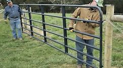 Hang a new farm gate