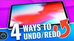 How To Undo/Redo On iPhone & iPad
