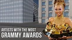 Most Grammy Awards Winners (3D Comparison)