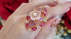 TAEVIKA BLOSSOM COLLECTION ROSE QUARTZ . 💖 PRICE 15,900฿ ☁️ R-3409-20-40 💎 Rose quartz 💎 Pearl 💎 Pink topaz แหวนดีไซน์หวานฉ่ำๆ เม็ดยอดเป็นโรสควอตซ์แกะสลักดอกไม้เกสรแต่งด้วยไข่มุก พลอยอเมทิสแกะสลักเป็นรูปใบไม้ฝังด้วยพลอยสีสันสดใสสุดๆที่สำคัญเม็ดใหญ่ด้วยค่าาปังมากกก 🎥 Live มี 2 รอบ บ่ายโมง กับ ทุ่มครึ่ง . - - - - - - - - - - - - - - - - - - - - - . 📌 สนใจสอบถาม - สั่งซื้อ 📞 Tel : 0822059593 💬 Inbox : m.me/taevika 📲 Line ID : @Taevika (มี @ ด้านหน้า) หรือคลิกลิ้งค์ ➡ bit.ly/2Mczc0k 🌐 www.