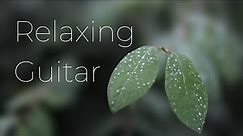 Relaxing classical guitar music with rain to study or read