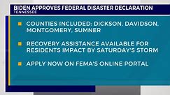 Biden approves federal disaster declaration