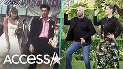 John Travolta & Daughter Nail 'Grease' Dance In Super Bowl Ad