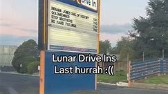 Not the list of weekly movies we’ve watch there this year #lunardrivein #lunardriveindandenong