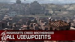 Assassin's Creed Brotherhood - All Viewpoints Walkthrough