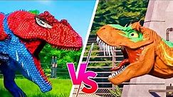 T-REX Dinosaurs Fight | Jurassic World Evolution 2 - Dino duels