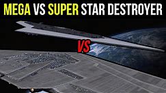 MEGA Star Destroyer vs SUPER Star Destroyer in Empire at War
