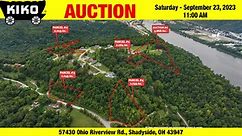 3 Real Estate Auctions In Shadyside, Ohio