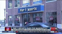 Pier 1 Imports files for bankruptcy