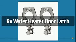 Aillsa Rv Water Heater Door Latch|Rv Water Heater Cam Lock|Rv Water Heater Parts|Replacement for Camco 09214& Atwood 92609 Water Heater Cam Lock-(4 pcs)