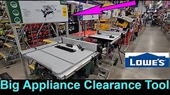 Tool Deals + Appliance CLEARANCE Shopping @ Lowes