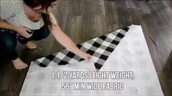 How to Make a Fabric Covered Black Out Shade