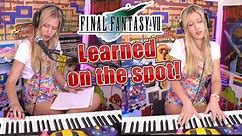 Learning FFVII 'Those Who Fight' BY EAR on the spot! (piano)