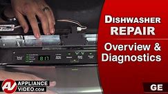 GE GDT655SSJ2SS Dishwasher - Overview and Diagnostic Mode