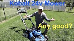 Kobalt 24v Mower REVIEW