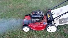 Toro Recycler Lawn Mower Model 20331 - Overfilled with Oil Moving Sale - Oct. 12, 2015