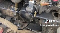 Replacing the carburetor on Craftsman Riding Mower #mower #mechanic #smallengine #repair #business #finance