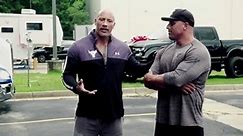 Dwayne Johnson surprises stunt double with brand new truck
