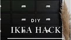DIY Ikea hack - A Modern Library Card Catalog
