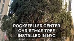 The holidays have arrived in NYC 🎄 #rockefellercenter #rockefeller #rockefellerplaza #rockefellerchristmastree #tree #christmas #xmas #christmastree #xmastree #holiday #holidays #manhattan #newyork #ny #nyc #weather #nature #clime #climeapp | Clime