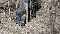Rescuing an antique truck abandoned in the woods for many years