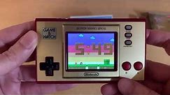 Unboxing Game & Watch Super Mario Bros Color Screen