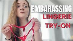 Try On Haul 17 | Tiny See Through Lingerie G string Transparent Thong Panty Haul long video #017