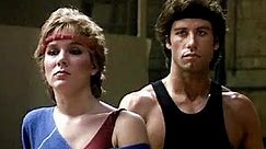 STAYING ALIVE # I'm Never Gonna Give You Up, 1983 (Cynthia Rhodes & John Travolta)