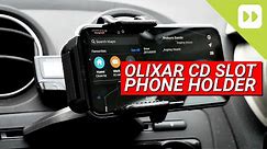 How to use your car CD slot as a smartphone holder?
