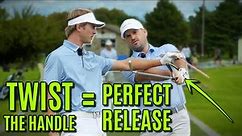 The SECRET To How THE PROS Release The Golf Club