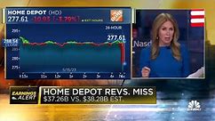 Home Depot misses on revenue, lowers sales forecast