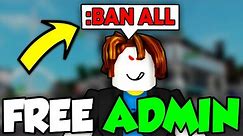 How To BECOME ADMIN in ROBLOX! - How To Get Admin In Any Roblox Game