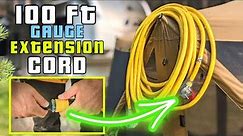Best Budget Heavy Duty Extension Cord || 100 Ft 10 Gauge Extension Cord Review 2023