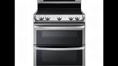 LG 7.3 cu ft Electric Double Oven Range with ProBake LDE4413ST Review