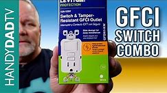 GFCI Switch and Outlet Combo