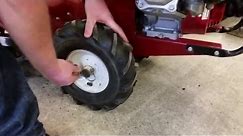 How to operate the Honda medium rear tine rototiller