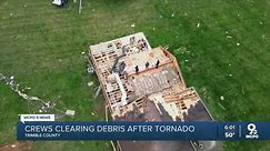 Crews cleanup after tornado hits Kentucky