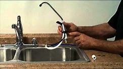 WaterMaker Five Faucet Installation - Nimbus Water Systems