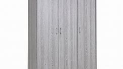 Buy Argos Home Seville 3 Door Wardrobe - Grey Oak Effect | Wardrobes | Argos