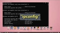 How to Check Your IP Address in Windows Using Command Prompt (CMD)