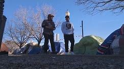 Declining shelter: Migrants refuse Denver's invitation inside
