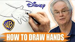 How to Draw Hands in Different Animation Styles (Disney, Warner Bros, AND MORE!)