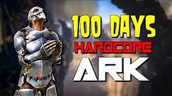 Beating The Alpha Boss in under 100 Days - The Beginning - (Ark Hardcore)