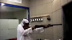 Grown men fail to handle recoil of the 577 "T-Rex" rifle
