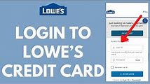 Easy Steps to Access Your Lowe's Credit Card Online