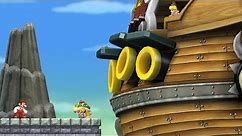 New Super Mario Bros. Wii - All Airships (Bowser Jr. Boss Battles)